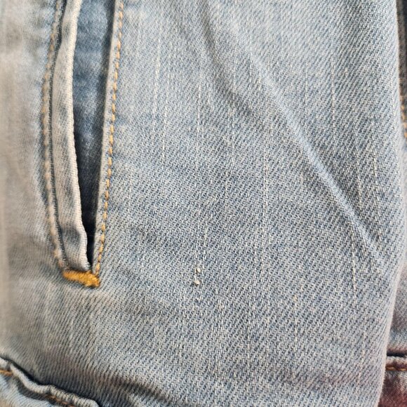 Levi Strauss Denim Jacket Mens Large Blue Signature Trucker Jean Coat Gold Label - Picture 12 of 14